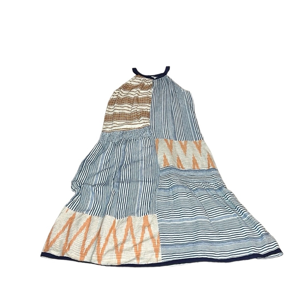 THLM Patchwork Tiered Maci Dress